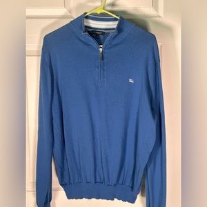 Burberry london zip up sweater